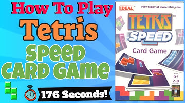 How To Play Tetris Speed Card Game