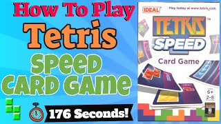 How To Play Tetris Speed Card Game screenshot 1