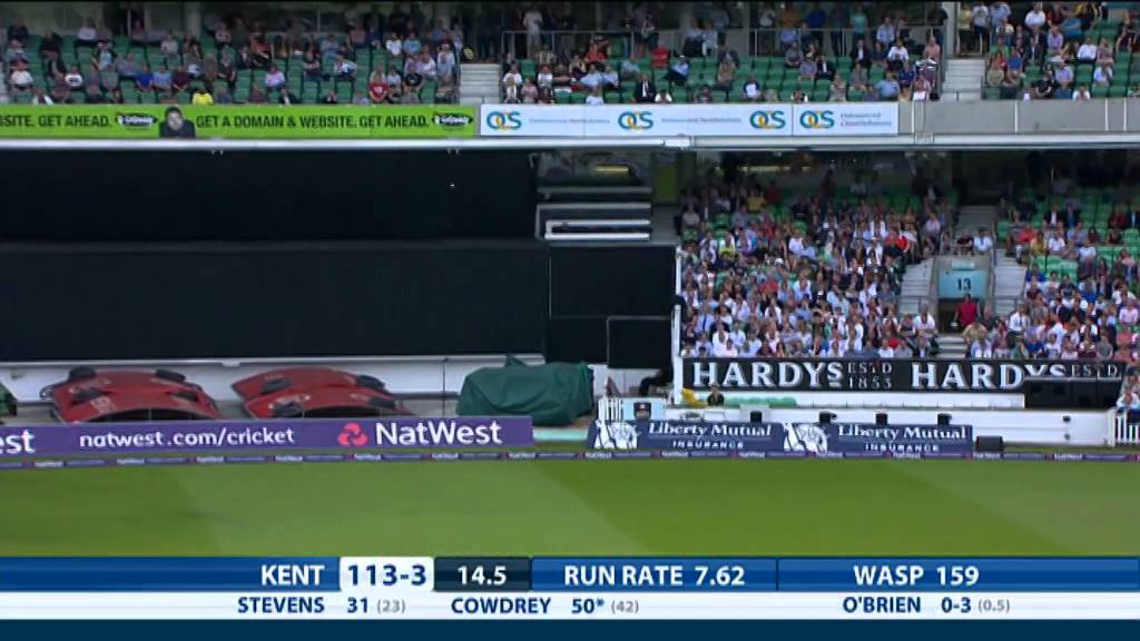 Stevens hits superb 50 - highlights of Surrey v Kent Spitfires