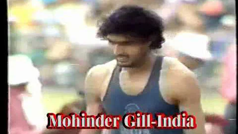 mohinder gill at commonwealth games, new zealand, ...