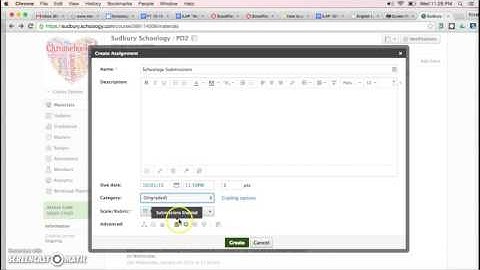 Disabling Submissions through Schoology