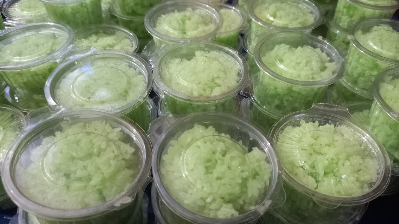 Proses membuat tape ketan manis dan berair‼️