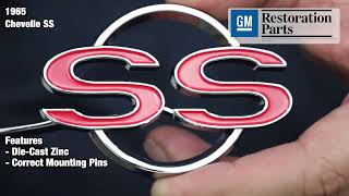 OPGI Product Spotlight: 1965 Chevelle Malibu SS Quarter Panel Emblem