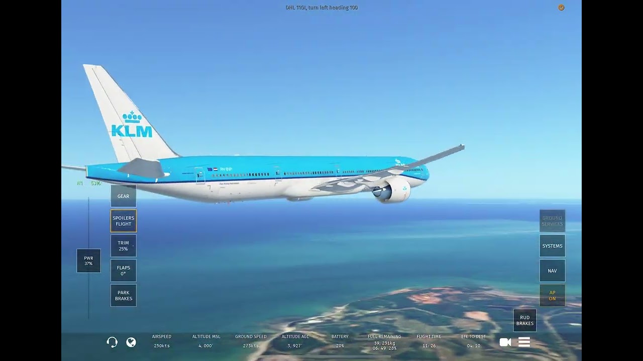 Infinite Flight | Smooth Approach into Singapore | BUTTER LANDING | Expert Server | KLM B777-300ER