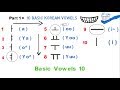 Learn Korean Lesson 1 - The Korean Alphabets