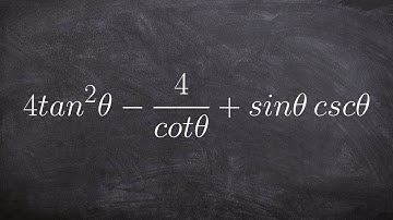 Factoring a trigonometric expression