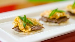 Korean Beef Bites: Party Appetizers from Jaden of Steamy Kitchens cookbook