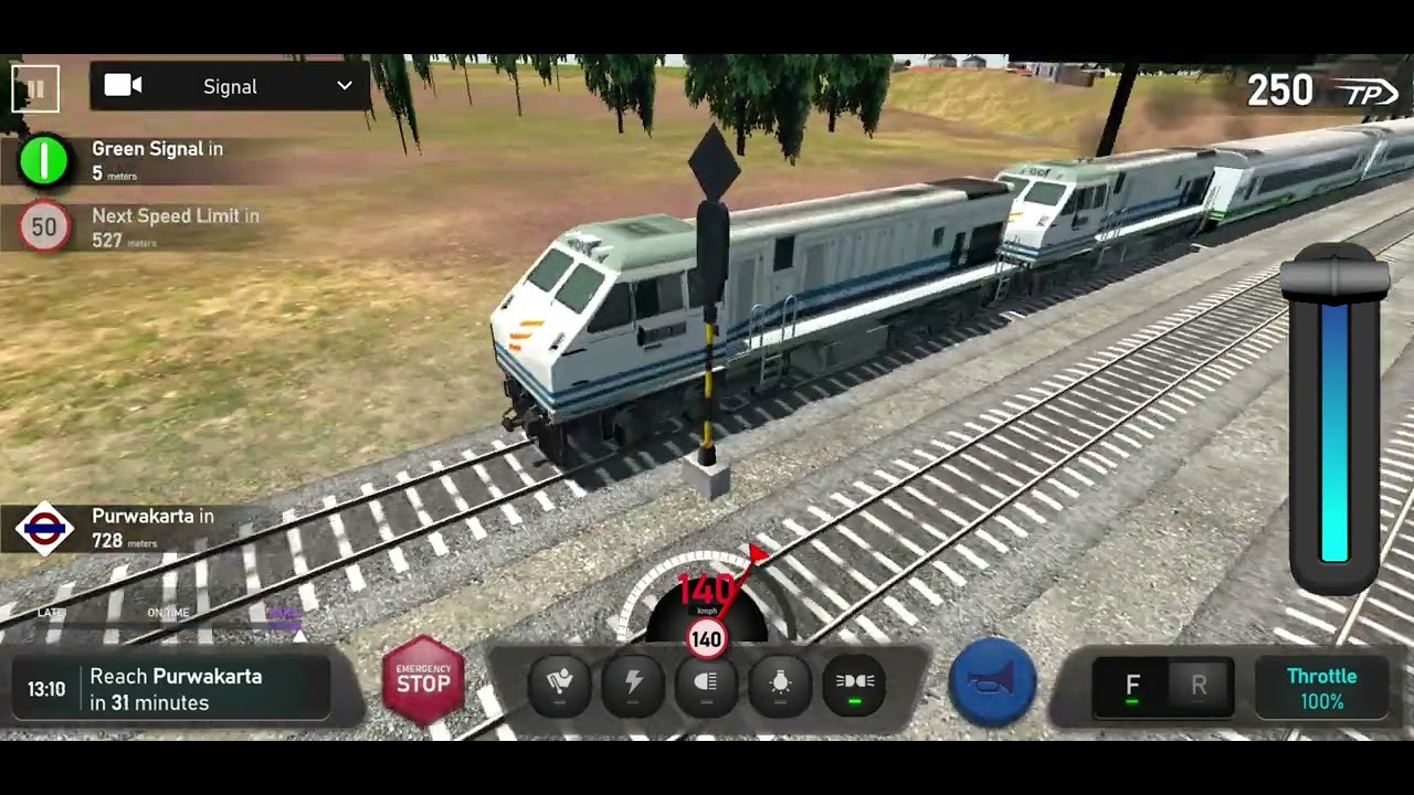 Indonesian Train Simulator CC 203 Double Heading With Argo Bromo From ...