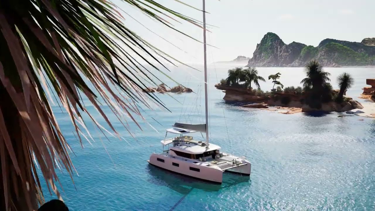 ⁣LAGOON 47 Catamaran by Naos Yachts