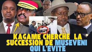 kagame et Museveni: Museveni craint pour sa sécurité. Position  de l'union Africaine sur le dialogue