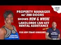 Property manager shows how-where landlords can get rent assistance