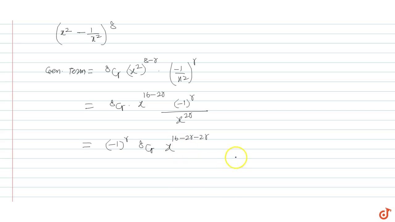 prove-that-in-the-expansion-of-x-2-1-x-2-8-the-term-independent-of