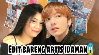 Cara Edit Foto Bareng Artis Korea by PiscArt ||Android & IOS screenshot 4