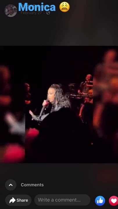 Monica Stops Show To Check Two Women Arguing In The Crowd #monica #cmurder #atl #fighting