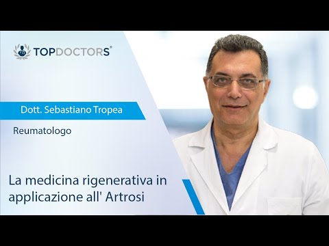 La medicina rigenerativa in applicazione all' Artrosi - Intervista al Dott. Sebastiano Tropea