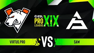 Virtus.pro vs. sAw  Map 1 [Vertigo]  ESL Pro League Season 19  Group A