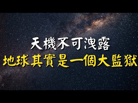 天機不可洩露：地球其實是一個大監獄！眼前的一切，只是高維空間的投影。