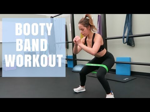 BOOTY BAND WORKOUT | Leg & Glute workout for women| Band Review
