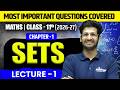 Class 11 Maths Chapter 1 | Sets Class 11th Math Full Explanation #1 |By Manish Sir