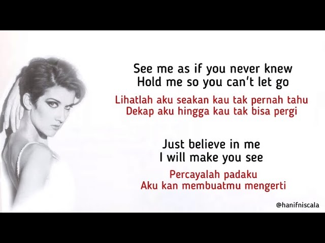 Celine Dion - To Love You More | Lirik Terjemahan - Youtube