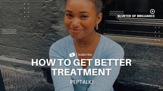 PEPTALK: WHY YOU NEED TO DO BETTER FOR YOURSELF
