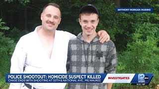 Surveillance video shows Milwaukee police shootout after chase, father speaks to 12 News