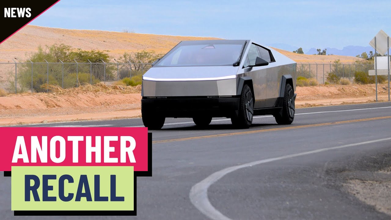 Tesla issues yet another recall for the Cybertruck