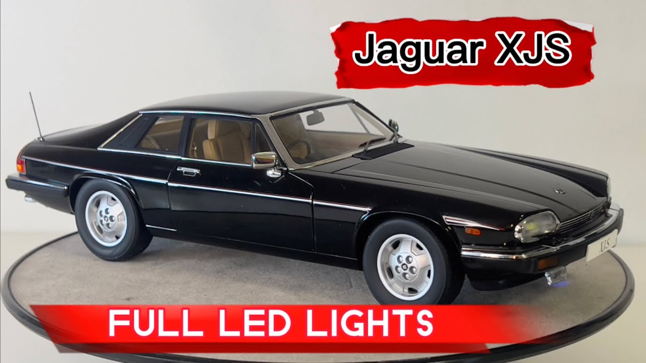 Jaguar XJ-S Coupe Black AUTOart 1:18 - YouTube