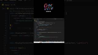 Higher Order Components (HOC) ? | codewithaswin reactjs higherordercomponents shorts ytshorts