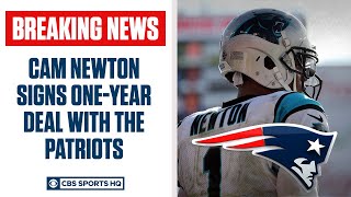 BREAKING: Cam Newton agrees to 1year deal with New England Patriots | CBS Sports HQ