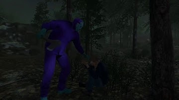 Friday the 13th: The Game- Crotch Chop Kill As Retro Jason