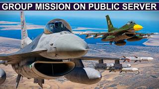 Group Strike Mission On Public DCS Server Ends Typically GR | DCS