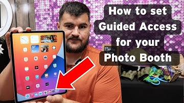 How to set up Guided Access for your iPad Photo Booth - FOR ANY SOFTWARE!!