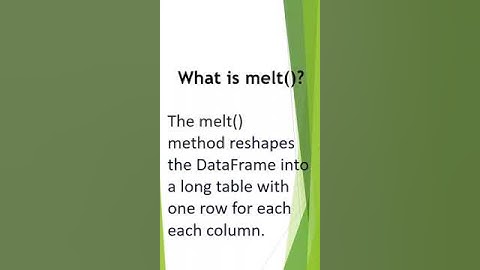 kaashiv infotech true google review - Venkatdata science training in chennai melt()  in datascience