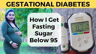 How To Control Fasting Blood Sugar In Gestational Diabetes