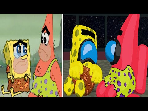 SpongeBob VS Among Us (2D Animation) ep 4