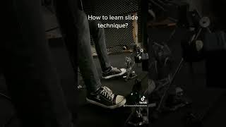 How to learn slide technique? #drums