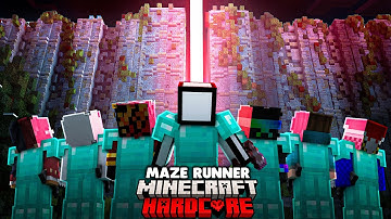 We Survived 100 DAYS in Maze Runner. Here’s What Happened