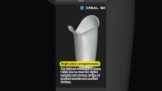 iReal M3  3D Scanning the Prosthetic Socket  #3dscanning #rehabilitation