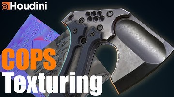 Axe Texturing: full breakdown of COPs texturing in Houdini