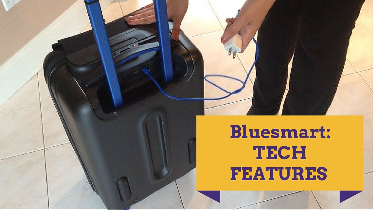 Bluesmart Tech Features: Reviewed - YouTube