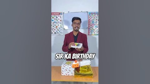 Andhi ka 🎁 gift #emtionalstory #teacher #emotional #students #school #gift #birthday #sir #viralreel