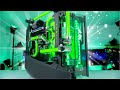 SLEEK Antec Striker ITX Water Cooled Gaming PC Build - Time Lapse