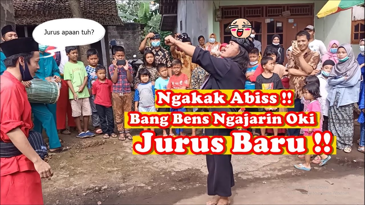 Kocak Abis Bang Bens Ngajarin Jurus Baru Ke Oki !!