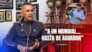 Entrevista Adolfo Ríos: No cambiaría nada, pero a un mundial, hasta de aguador.