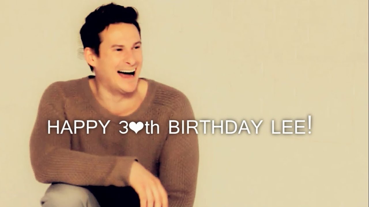 Happy 30th Birthday Lee Ryan! ♥