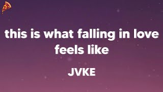 JVKE - this is what falling in love feels like (lyrics)