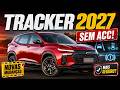 Novo Chevrolet Tracker 2027 chega mais seguro, mas ainda deve o ACC