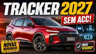 Novo Chevrolet Tracker 2027 chega mais seguro, mas ainda deve o ACC