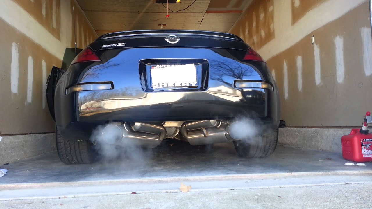 2007 350Z Megan HKS replica + Magnaflow X pipe YouTube